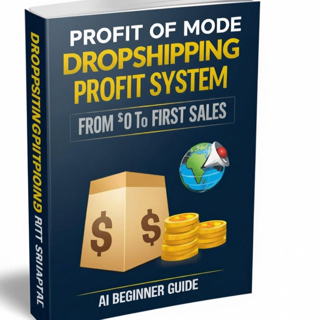 AI Dropshipping Profit System From $0 to First Sales
