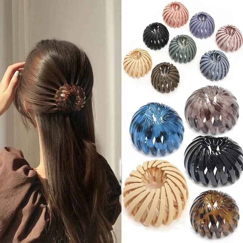 Bird Nest Shaped Ponytail Hair Clip – Magic Lazy Braider Hairpin for Women - The Inbound Protocol