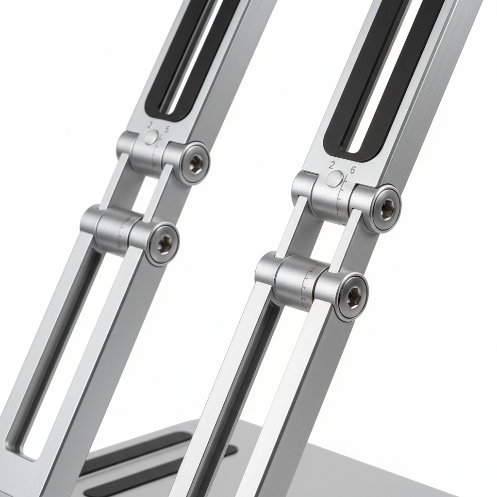 Ergonomic Aluminum Laptop Stand